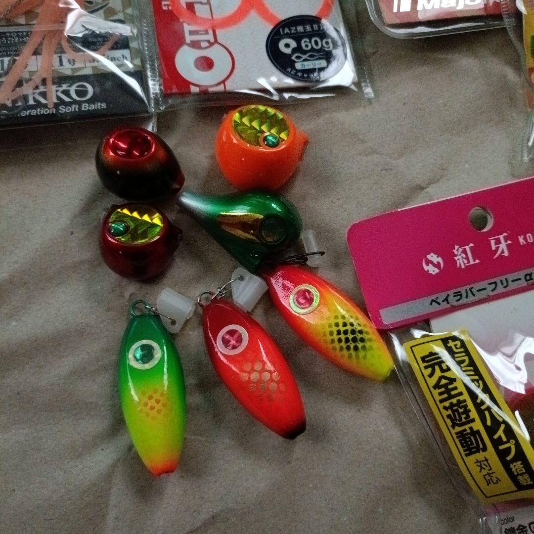 タイラバ　ヘッド　オモリ　TG　ビンビンスイッチ