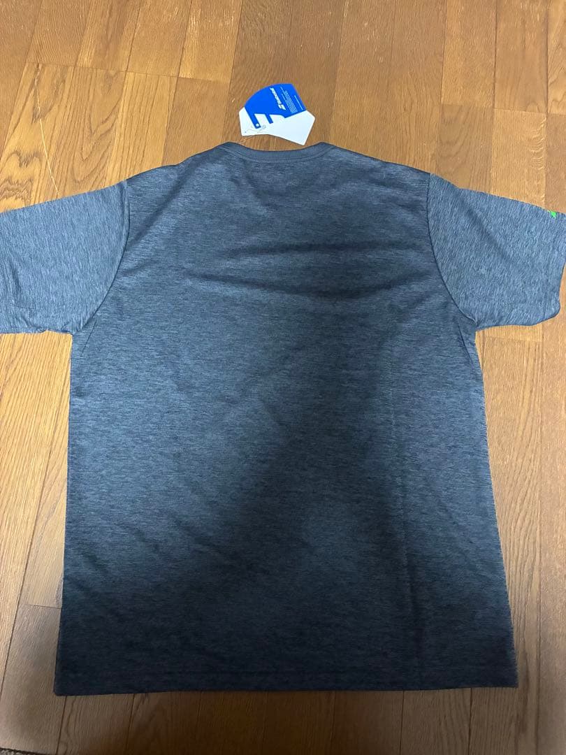 Babolat テニス Tシャツ ホワイト/グレー