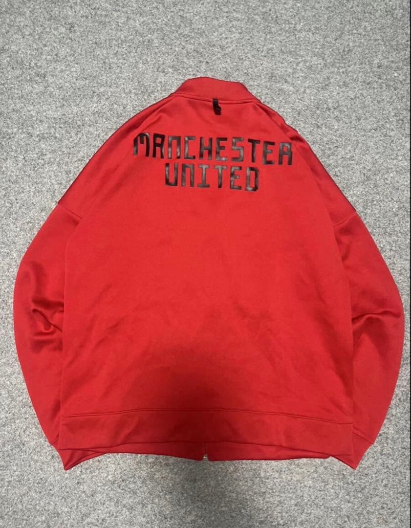 adidas アディダス マンチェスターユナイテッド トラックジャケット レッド