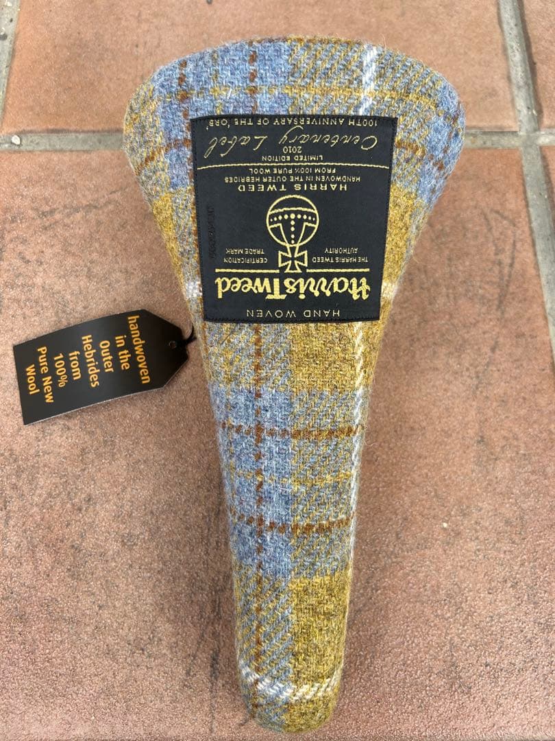 ハリスツイード　Harris Tweed サドル　自転車　②