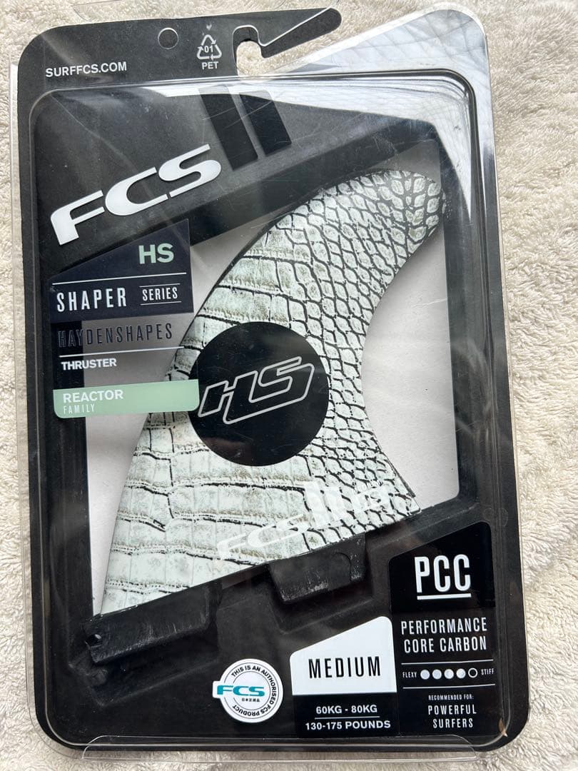 FCS HS Shaper Series サーフボードトライフィンM