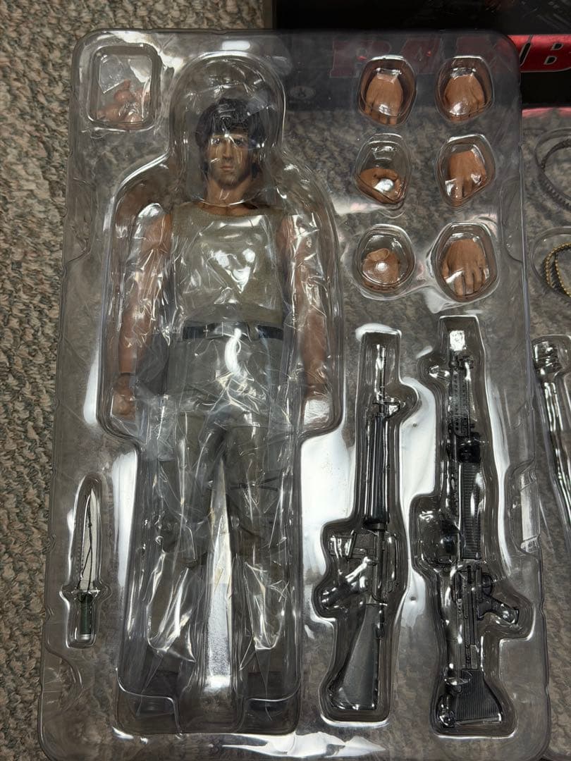 three zero 1/6 ランボー フィギュア