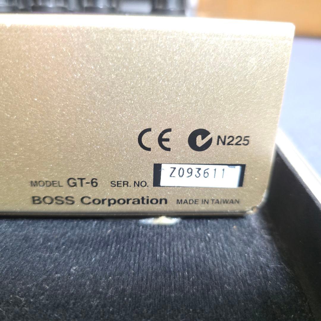 492】 BOSS GT-6 マルチエフェクター　ハードケース　KORGチューナ