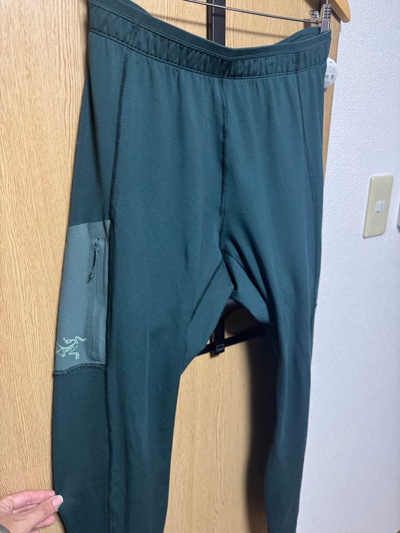 USED アークテリクス Rho LT Bottom Mens サイズ M 緑