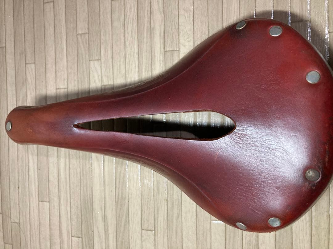 【ジャンク】BROOKS ブラウン レザーサドル