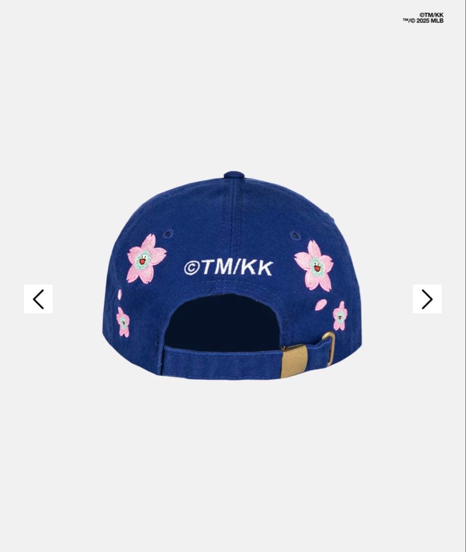 村上隆 x ドジャース new era 9 twenty キャップ 青