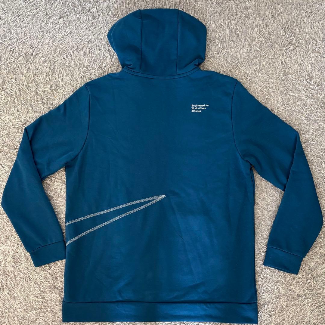 【Lサイズ】NIKE ビッグスウッシュ セットアップ スウェット上下 青 ブルー