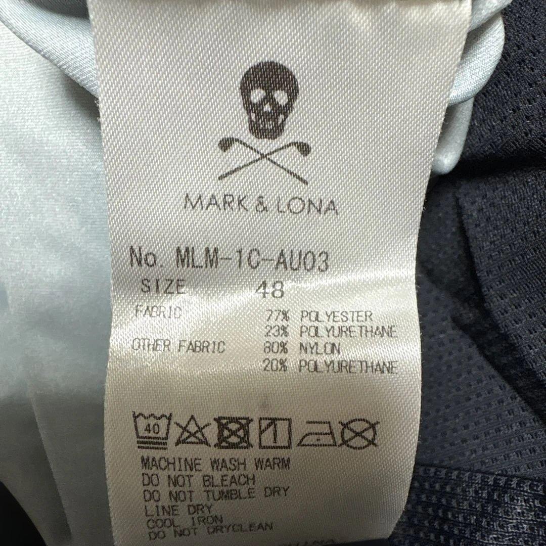 【美品】MARK & LONA ゴルフ モックネックシャツインナー サイズ48