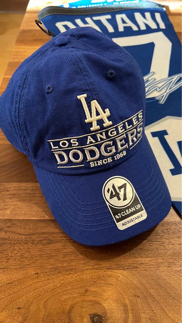【正規品】ドジャース 大谷翔平 LA 帽子、ペナント