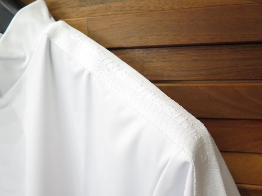 ⓂBRIEFING GOLF ブリーフィングゴルフ肩袖ロゴライン半袖シャツRF