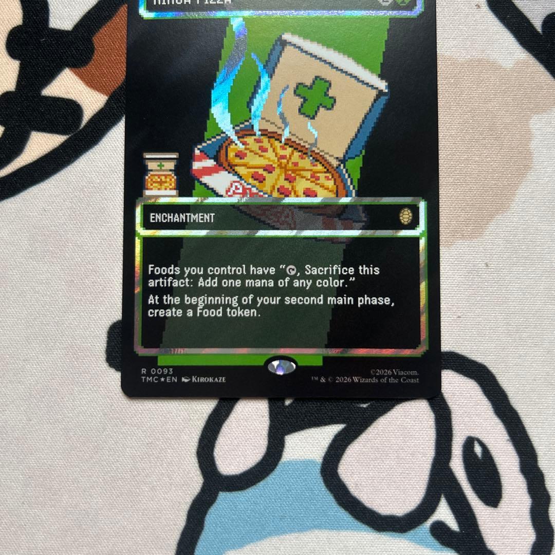 mtg ニンジャピザ　ピクセルサージfoil タートルズ　 英語版