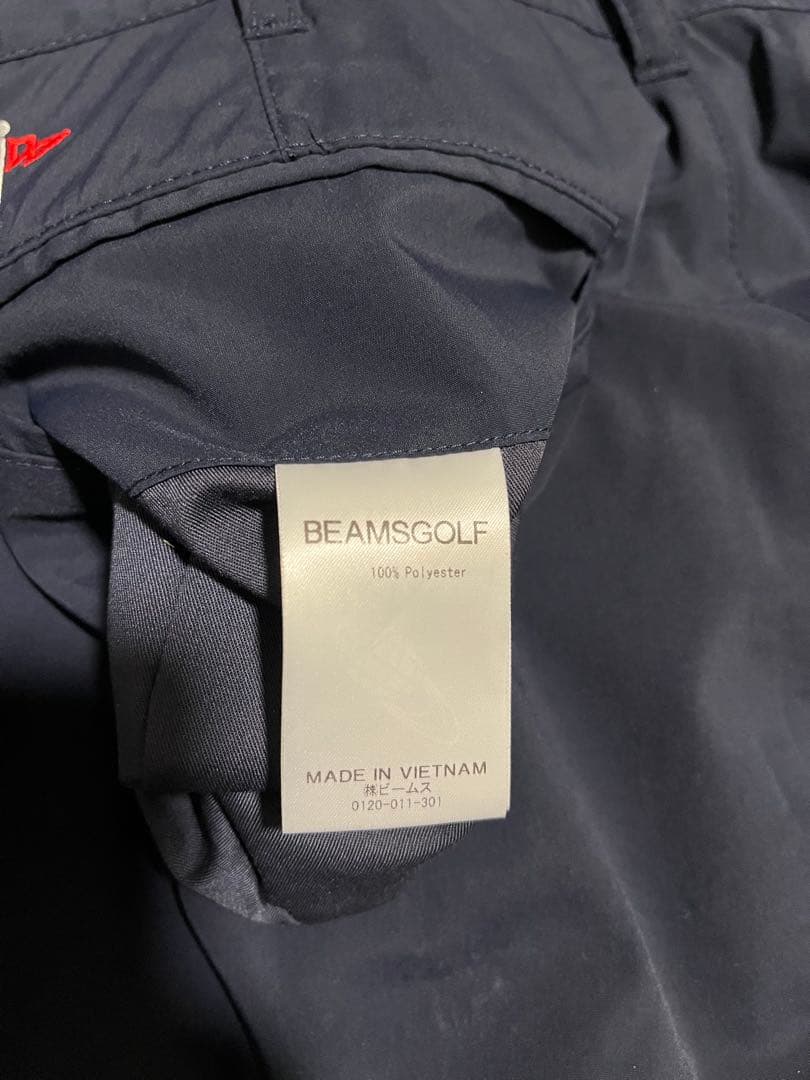 BEAMS GOLF ゴルフショーツ　ネイビー 【S】
