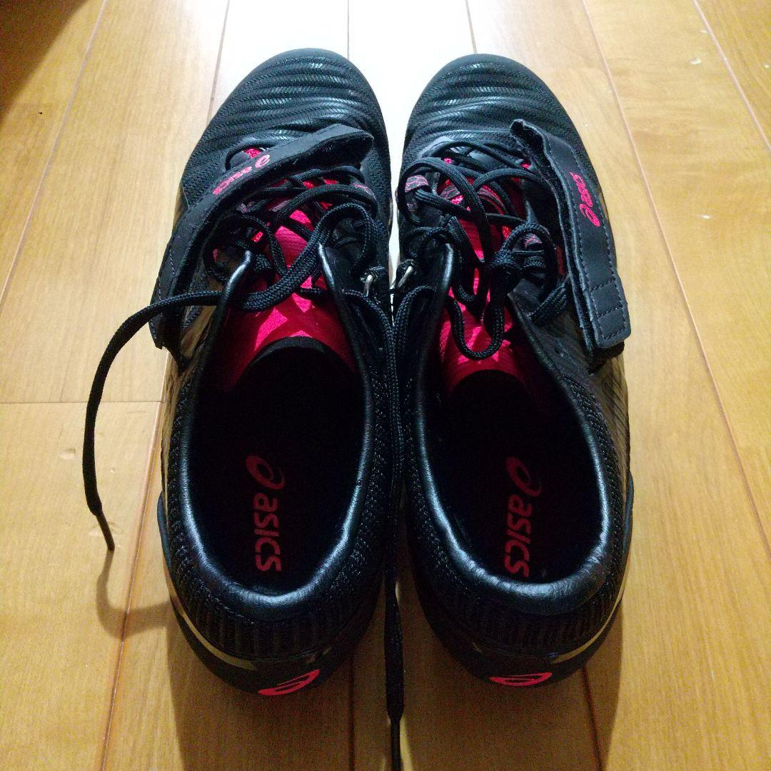 asics スパイクシューズ 27cm 黒/赤　SP BLADE