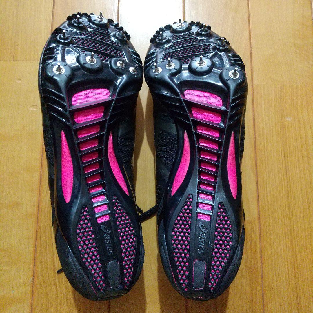 asics スパイクシューズ 27cm 黒/赤　SP BLADE
