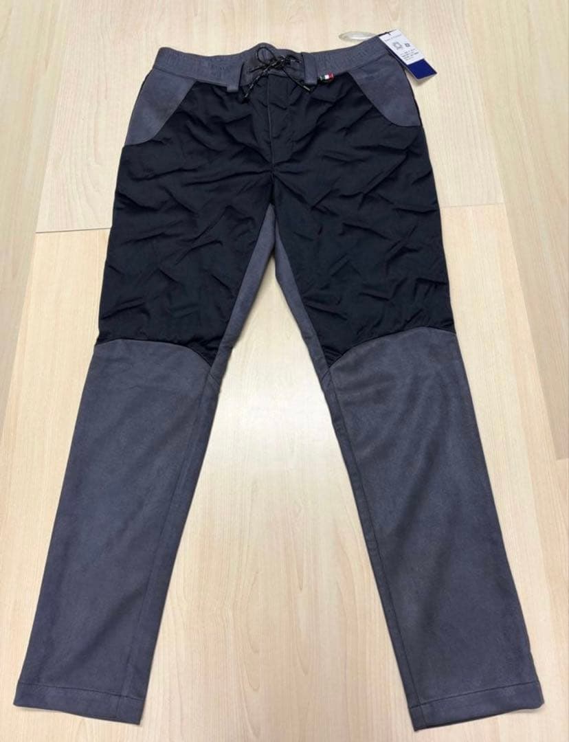 新品 G-stage 高級ダウン ハイブリッドパンツ 定2.5万48ムータマリン
