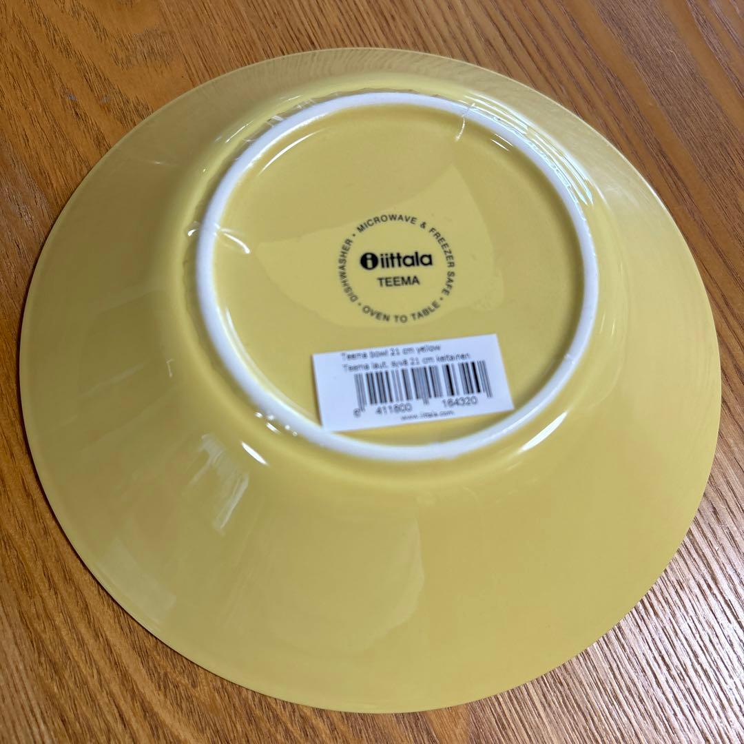 《新品》廃盤品　イッタラ　ティーマ　イエロー　ボウル