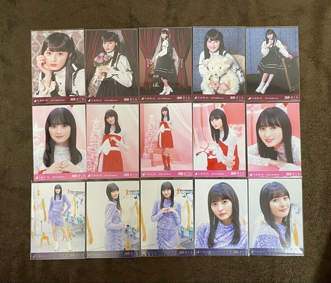 乃木坂46 遠藤さくら　生写真まとめ売り72枚