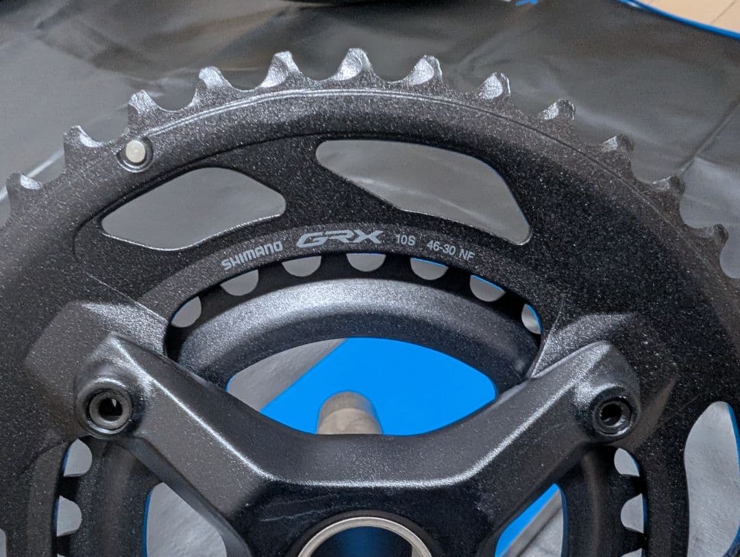 パーツ Shimano GRX FC-RX600 46-30t 175mm 10s