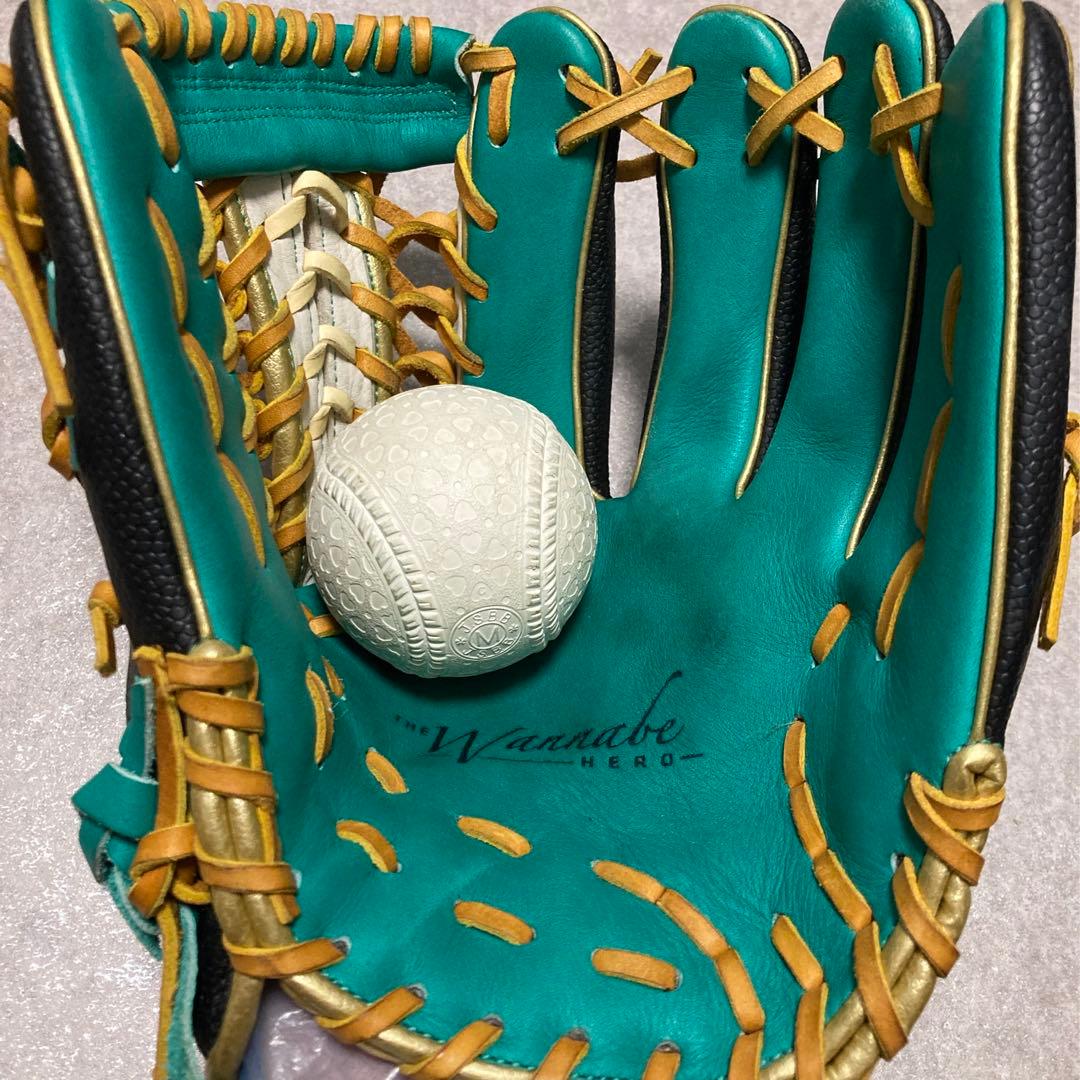ウィルソン ワナビーヒーロー 一般 大人用 軟式 野球 グローブ グラブ 良品