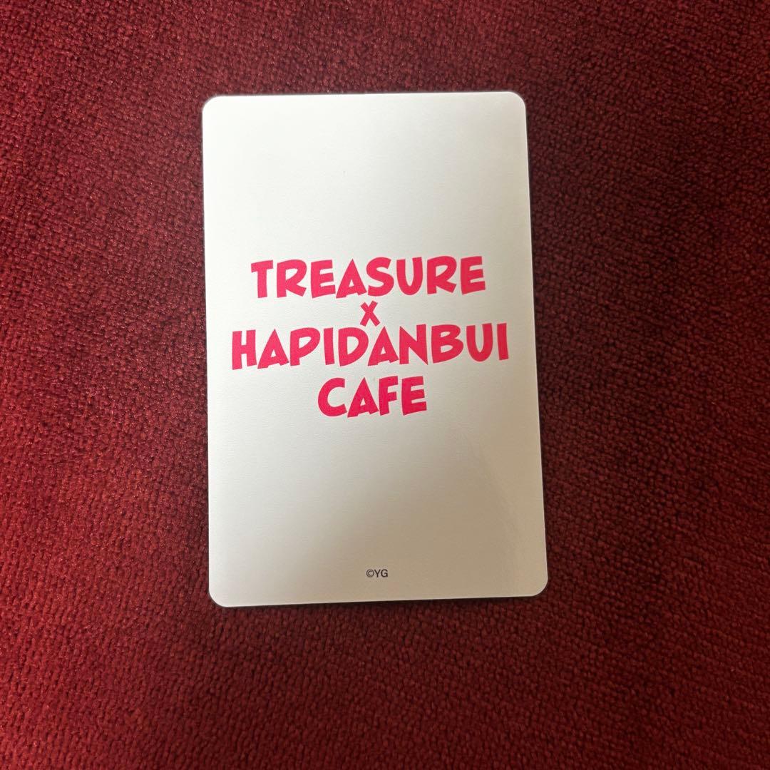 treasure はぴだんぶいカフェ トレカ アサヒ