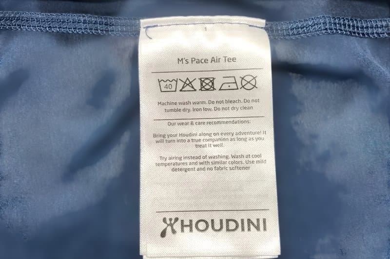 HOUDINI フーディニ Pace Air Tee Sサイズ サミットブルー