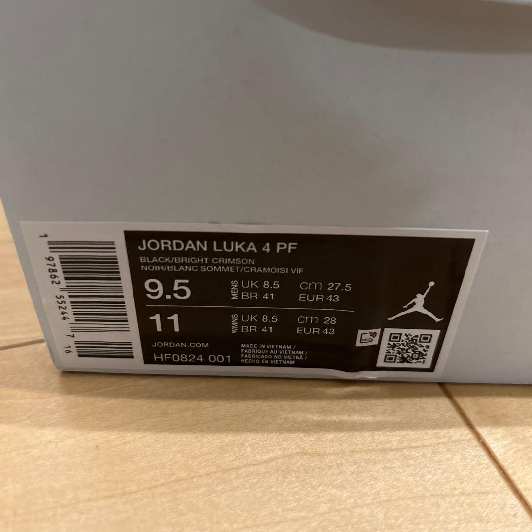 シューズ(男性用) JORDAN LUKA 4 PF \"Bloodline\"