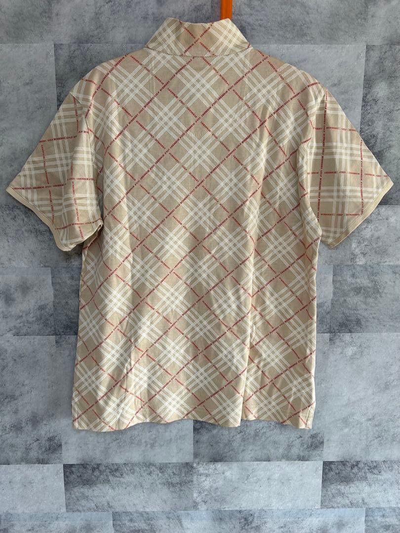 新品　未使用　タグ付　バーバリー　ゴルフ　 ハーフジップ　M 定価24,150円
