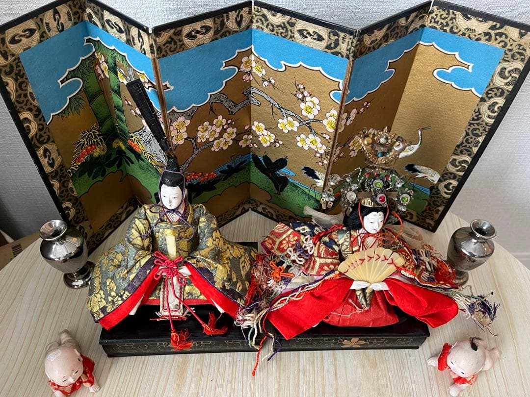 アンティーク★雛人形　昭和初期の作品　ひな人形　おひなさま　100年物