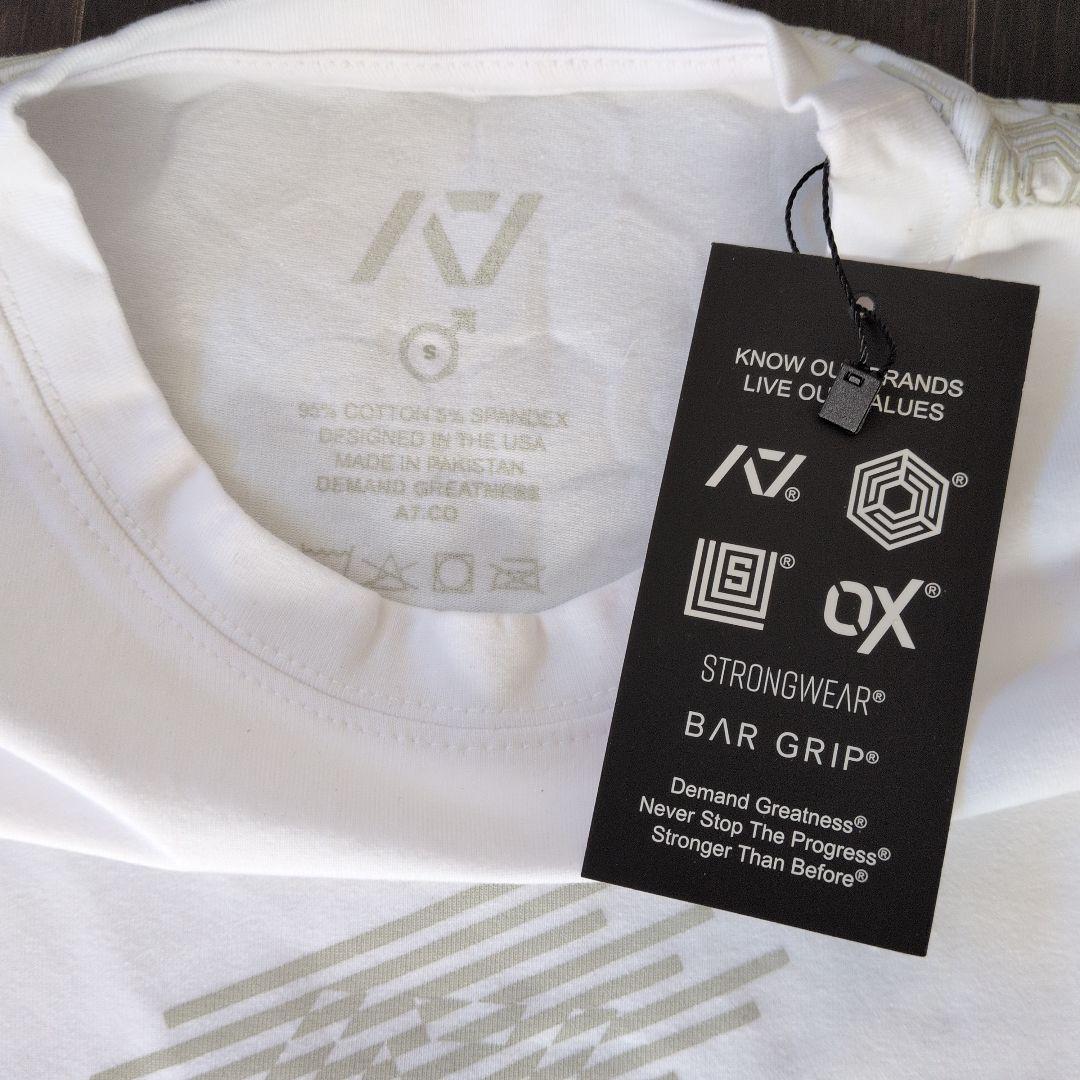 【新品未使用】A7　BarGrip アライン　カーブドヘムTシャツ　メンズS