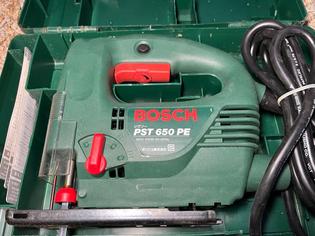 【美品☆】 BOSCH ジグソー PST650PE 通電動作確認済み