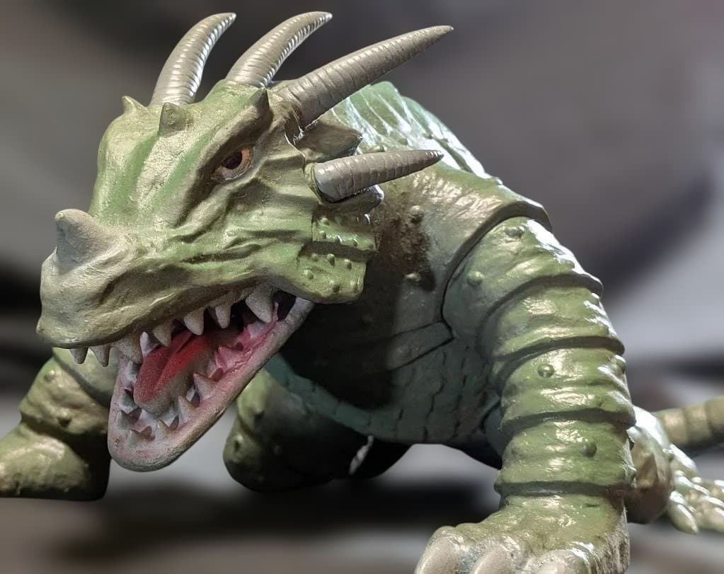 ゼロン「スペクトルマン」登場怪獣（マーミット）ビニパラ金剛 ソフビフィギュア