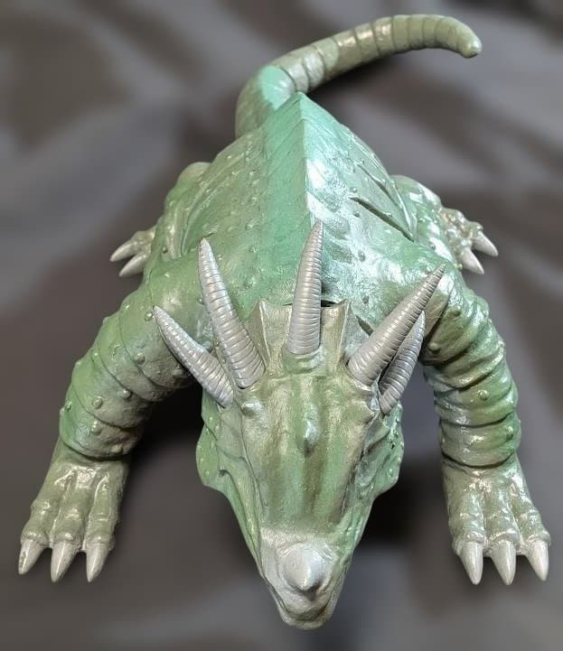 ゼロン「スペクトルマン」登場怪獣（マーミット）ビニパラ金剛 ソフビフィギュア