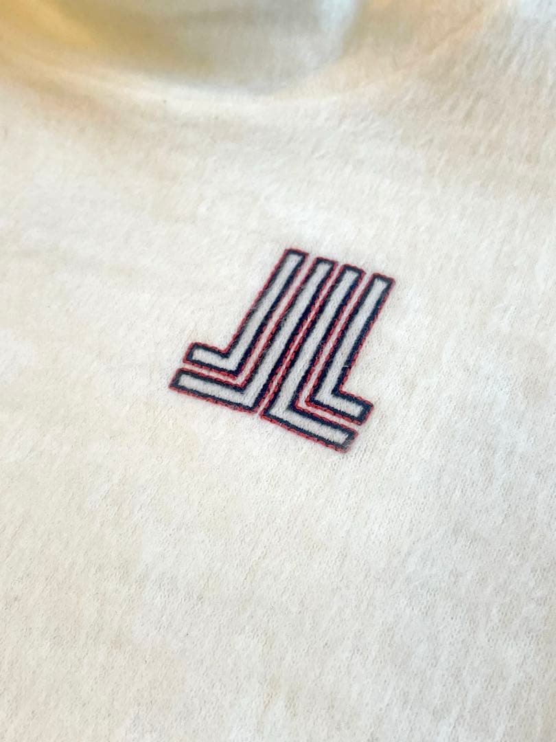 LANVIN SPORT フリース ハイネック プルオーバー ロゴ 長袖