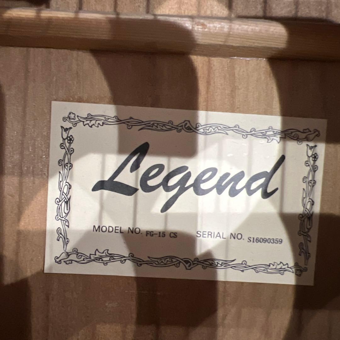 1343.Legend PG-15 アコースティックギター