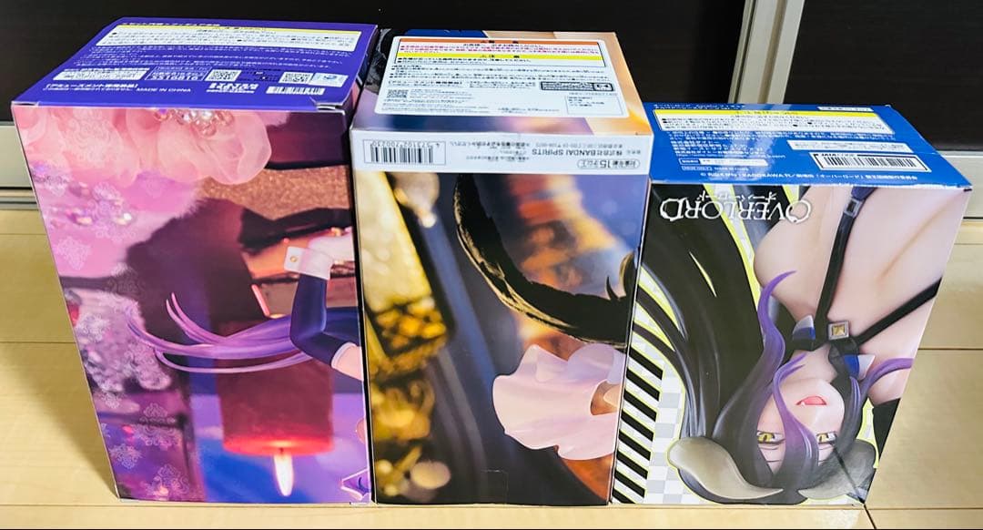 オーバーロード プライズフィギュア 7点セットまとめ売り アルベド シャルティア