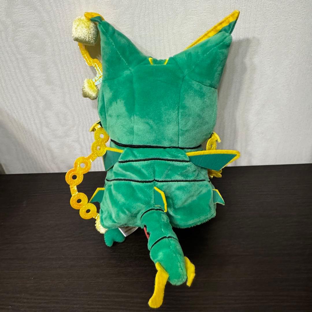美品メガレックウザ ポンチョを着たピカチュウ ぬいぐるみ ポケモンセンター任天堂