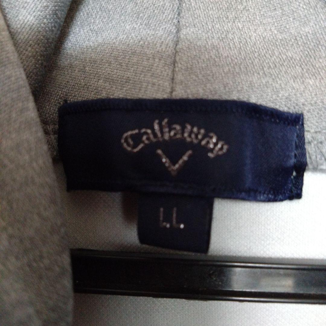 Callaway グレー フード付きトレーナー LL