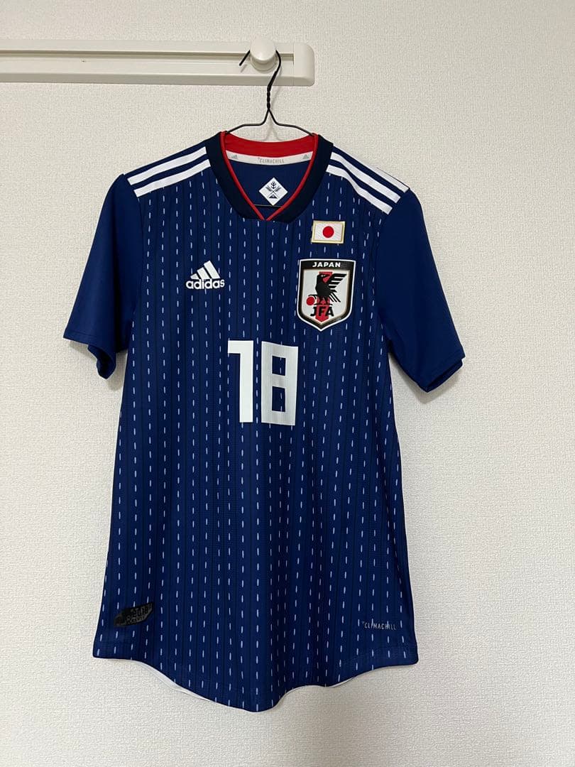 【新品タグ付き】サッカー日本代表 オーセンティックユニフォーム 阿部浩之選手