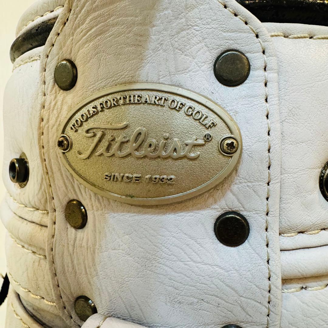 【希少 限定】Titleist ATHLETE キャディバッグ ホワイト