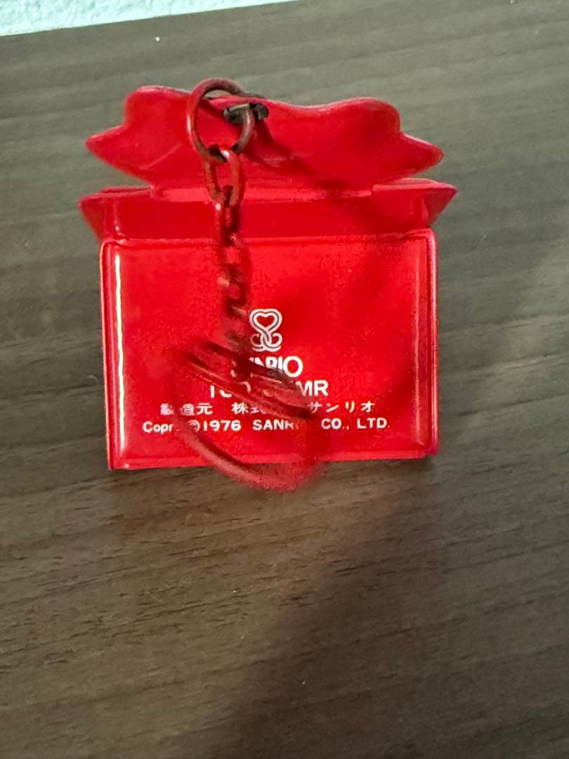 キティ　昭和レトロ　キーホルダー　ミラー　鏡