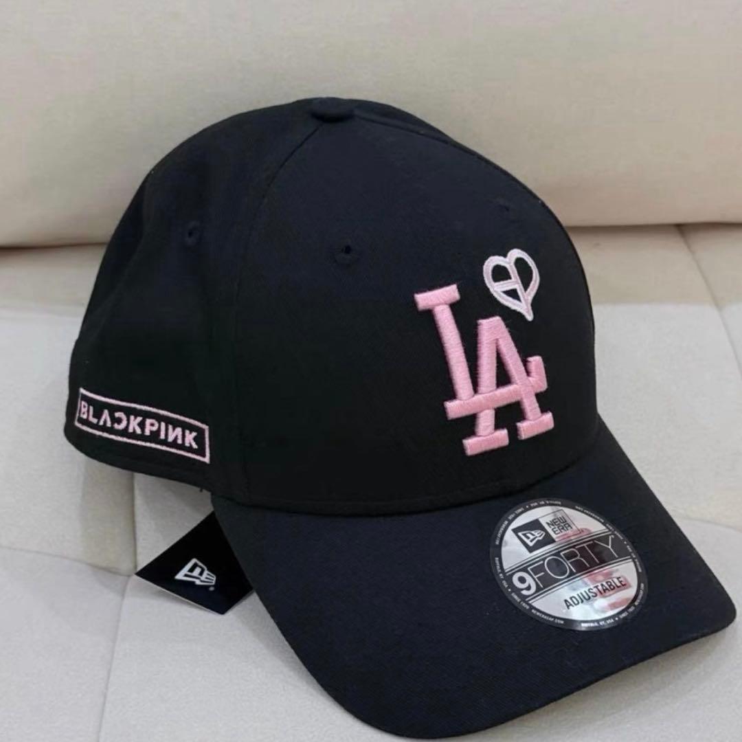 blackPINK LOS ANGELES dodgers コラボ　キャップ