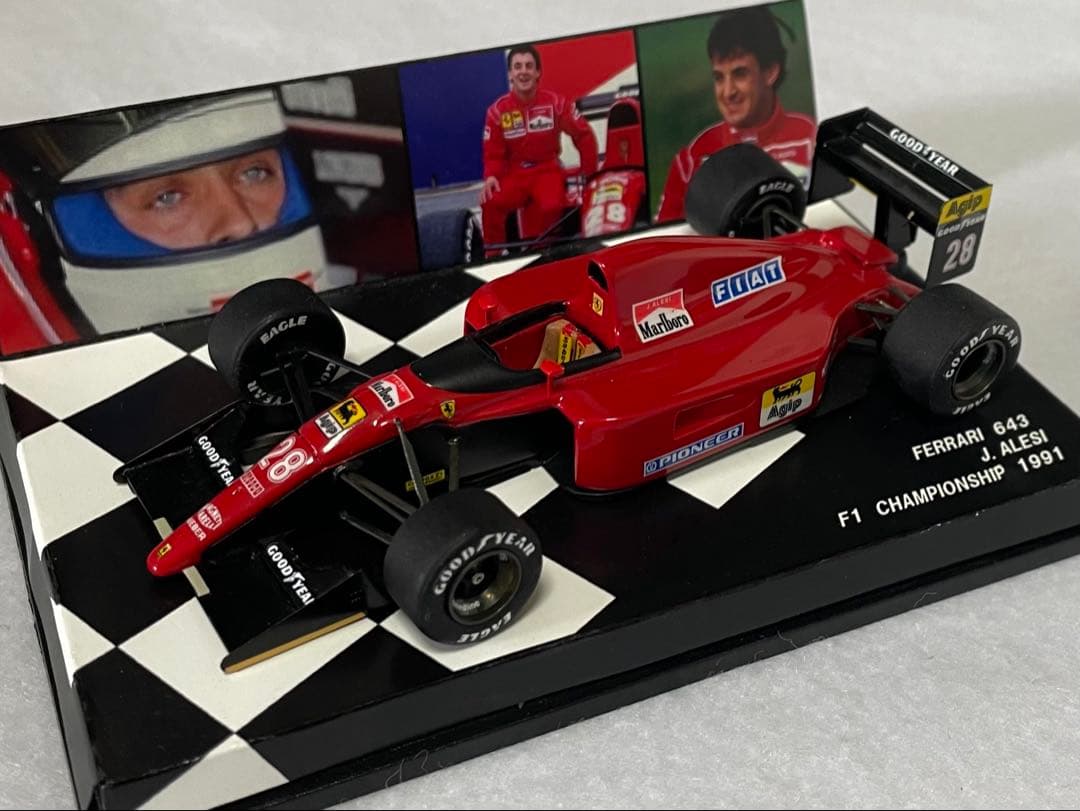 TAMEO 1/43 フェラーリ 643 アレジ 1991年F1 タメオ 希少