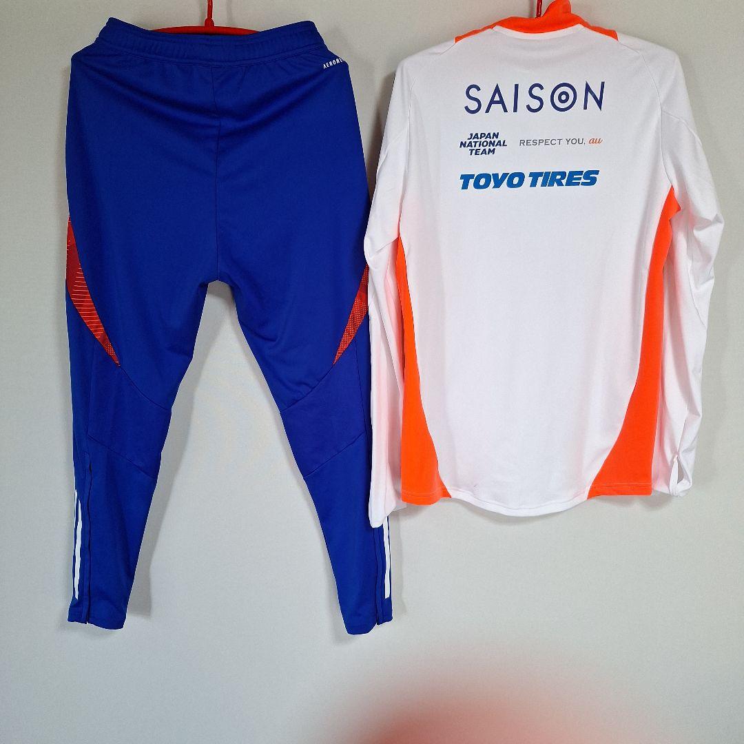 ふ*ー様 ほぼ新品！　adidas　日本代表 トレーニングウェア　2024年モデ