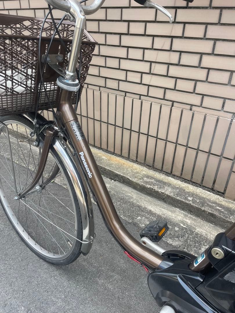 パナソニック電動アシスト自転車^_^