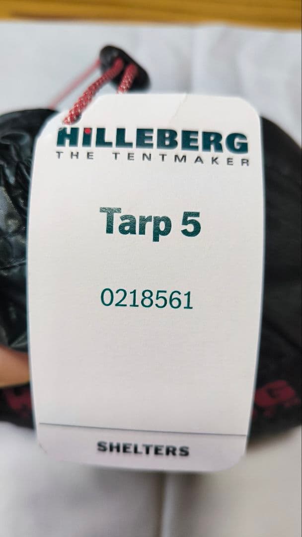 Hilleberg ヒルバーグ TARP5 タープ5 ウルトラライト グリーン
