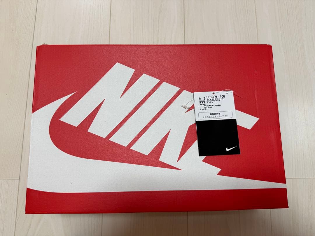 【セール】Dunk High ChampionshipWhite and Red