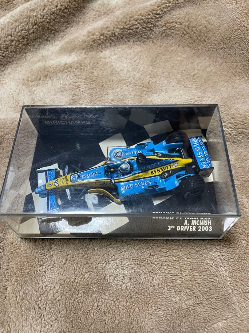 ミニチャンプス Renault A.Mcnish 3rd D 2003