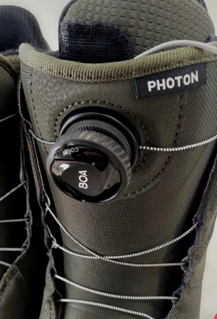 綺麗　BURTON PHOTON スノーボードブーツ バートン　ダークグリーン