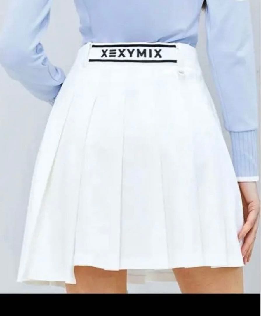 XEXYMIX アシンメトリープリーツスカート Mサイズ