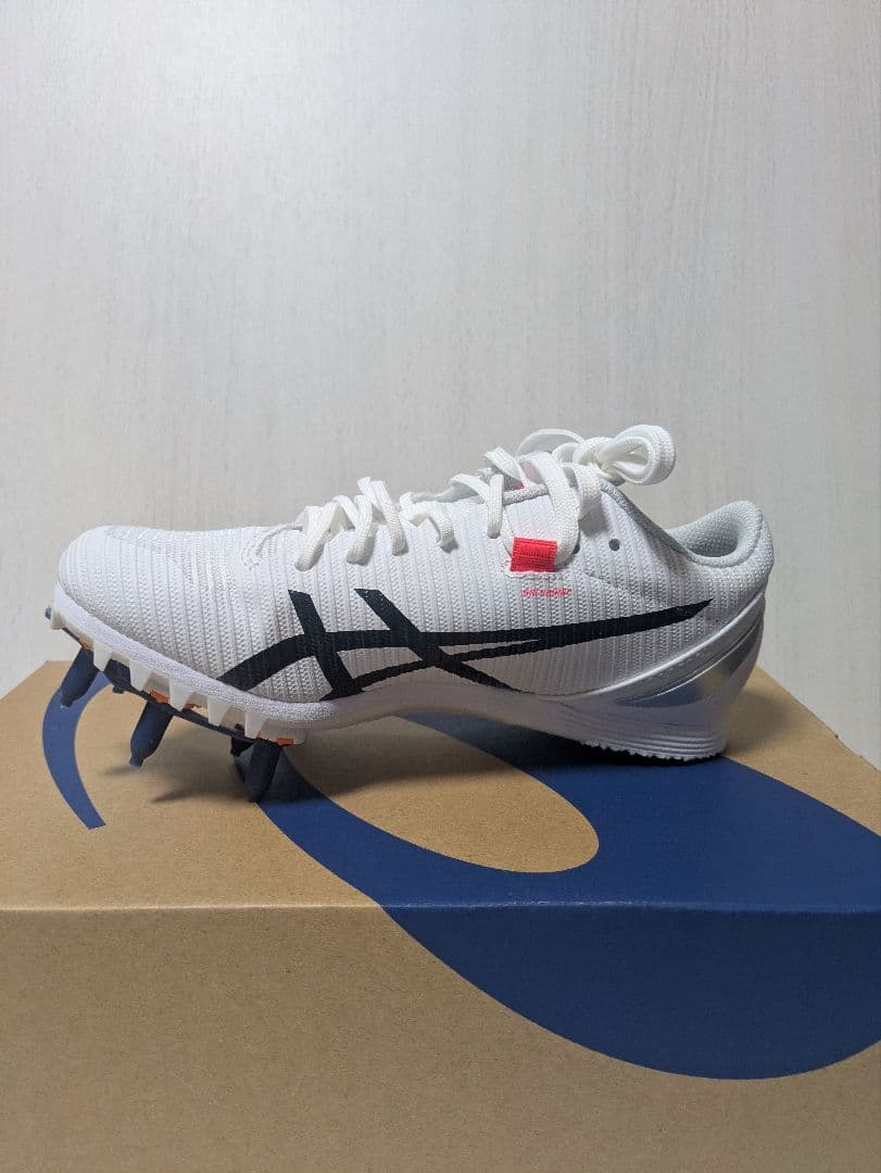 ASICS スパイクシューズ ホワイト/ブラック　23cm 新品未使用レンチ付き